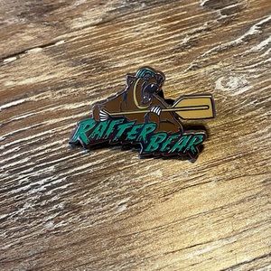 Disney Parks Rafter Bear Football Mystery Pin